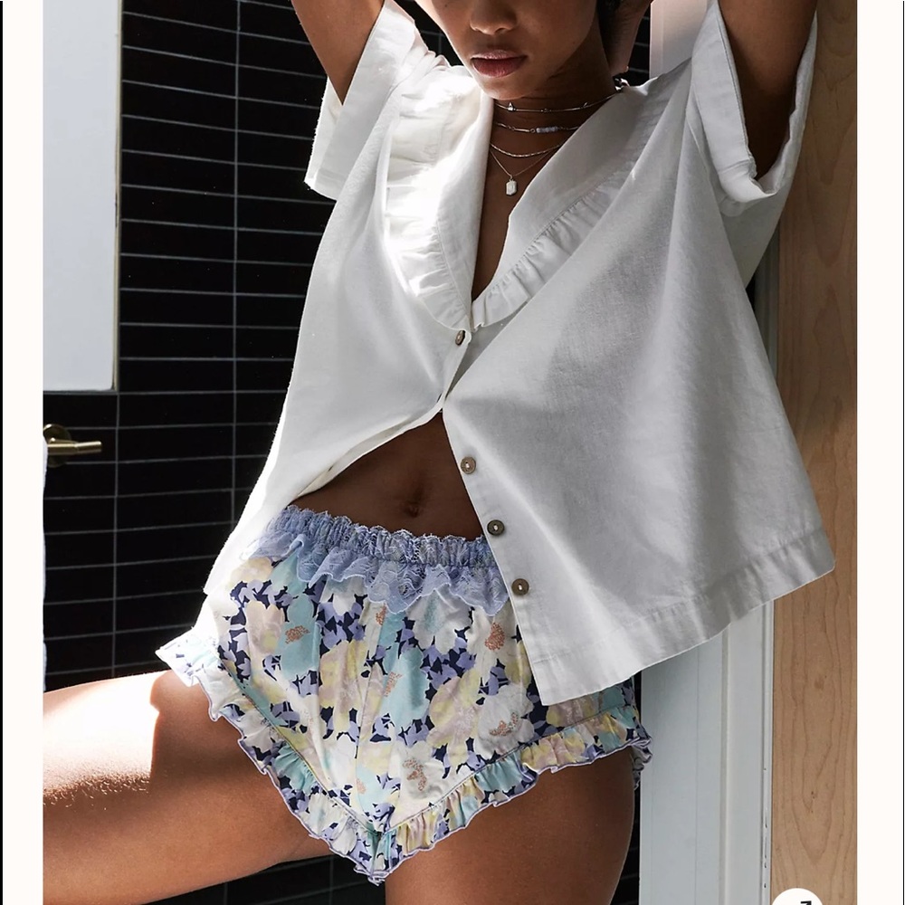 Free people Golden Slumbers Shorts XL